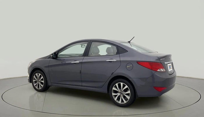 2015 Hyundai Verna FLUIDIC 4S 1.6 VTVT S(O), Petrol, Manual, 48,476 km, Left Back Diagonal