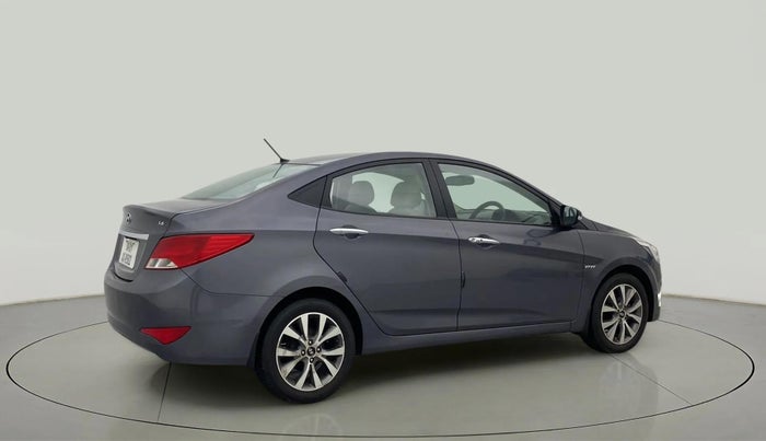 2015 Hyundai Verna FLUIDIC 4S 1.6 VTVT S(O), Petrol, Manual, 48,476 km, Right Back Diagonal