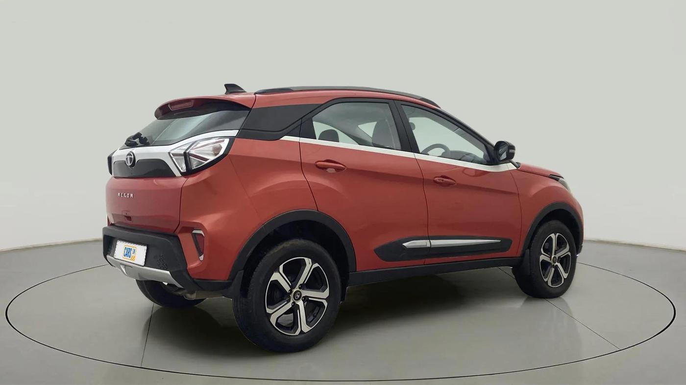2022 Tata NEXON XZ PLUS PETROL, Petrol, Manual, 19,300 km, Right Back Diagonal