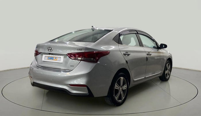 2017 Hyundai Verna 1.6 CRDI SX + AT, Diesel, Automatic, 80,246 km, Right Back Diagonal