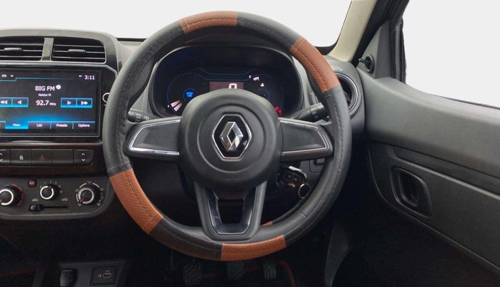 2020 Renault Kwid RXT 1.0 (O), Petrol, Manual, 20,176 km, Steering Wheel Close Up