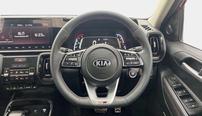 2020 KIA SONET GTX PLUS 1.5 AT, Diesel, Automatic, 47,767 km, Steering Wheel Close Up