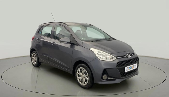 2019 Hyundai Grand i10 SPORTZ 1.2 KAPPA VTVT, Petrol, Manual, 20,789 km, Right Front Diagonal