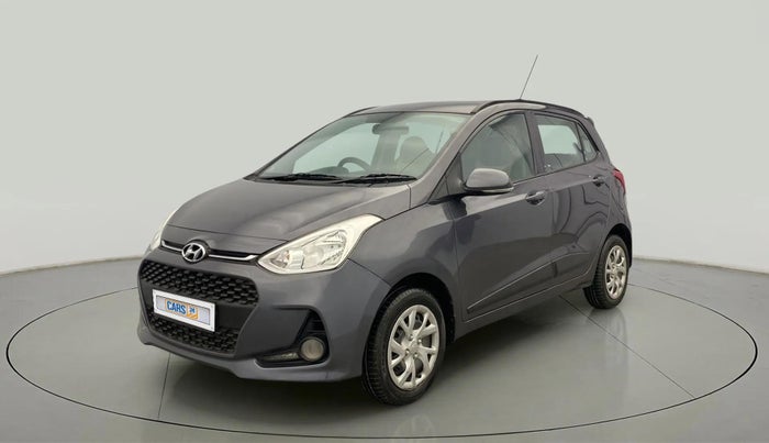 2019 Hyundai Grand i10 SPORTZ 1.2 KAPPA VTVT, Petrol, Manual, 20,789 km, Left Front Diagonal