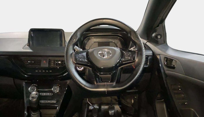 2023 Tata NEXON XZ PLUS SUNROOF DARK DIESEL, Diesel, Manual, 19,231 km, Steering Wheel Close Up