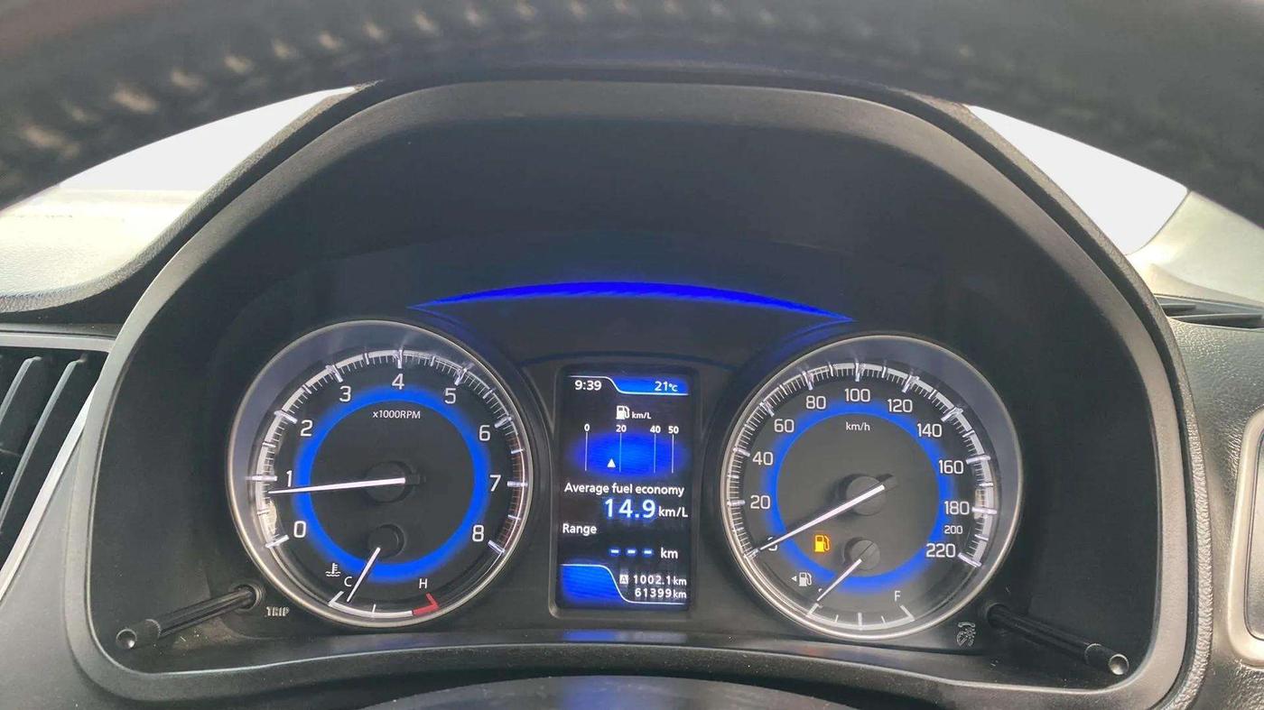 2021 Toyota Glanza V, Petrol, Manual, 61,406 km, Odometer Image