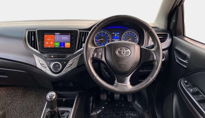 2021 Toyota Glanza V, Petrol, Manual, 61,400 km, Steering Wheel Close Up