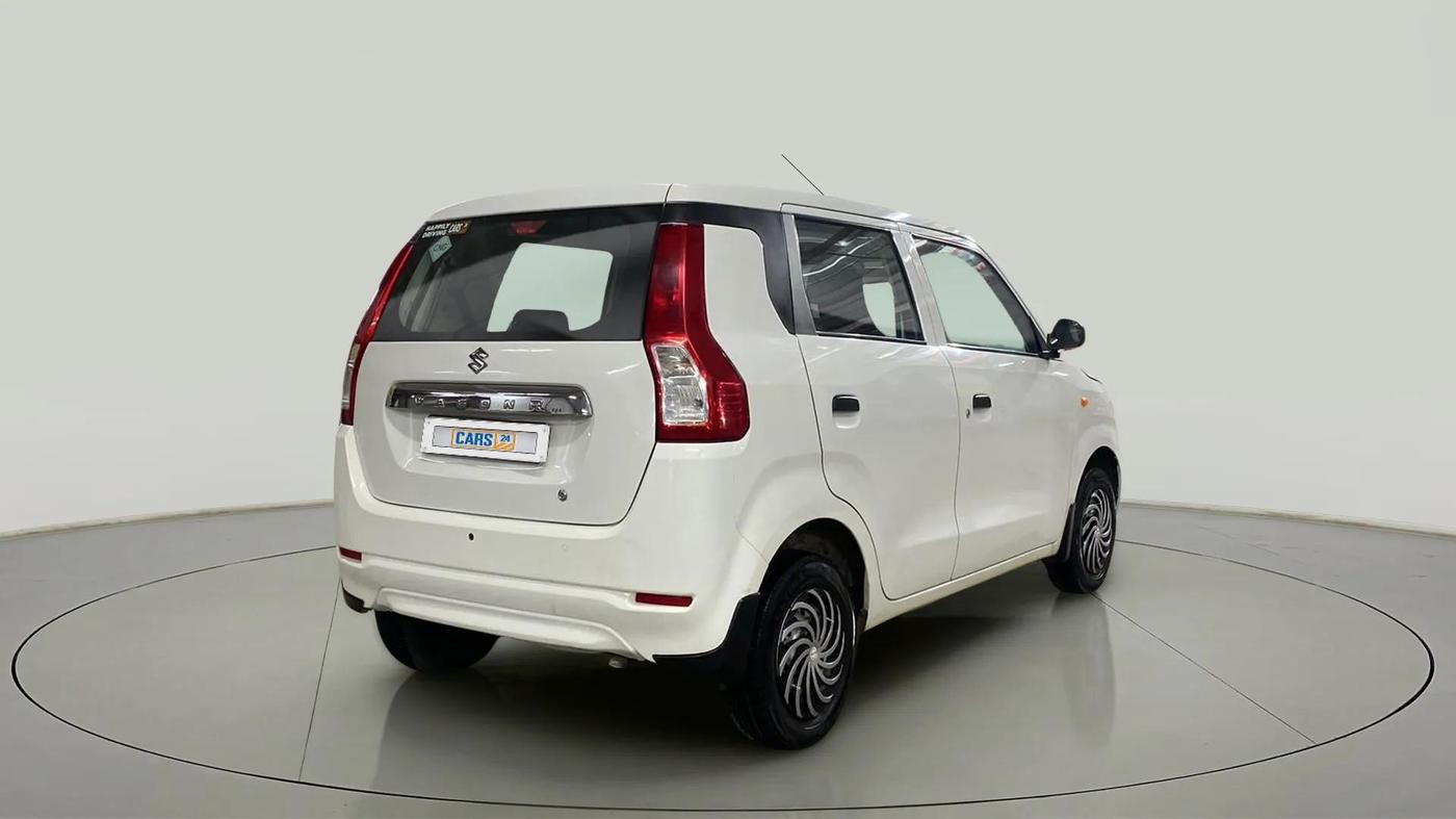 2021 Maruti New Wagon-R LXI CNG (O) 1.0, CNG, Manual, 32,387 km, Right Back Diagonal