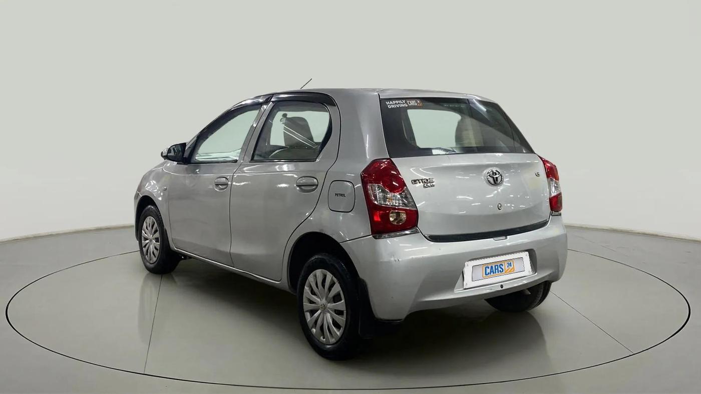 2014 Toyota Etios Liva G, Petrol, Manual, 63,701 km, Left Back Diagonal