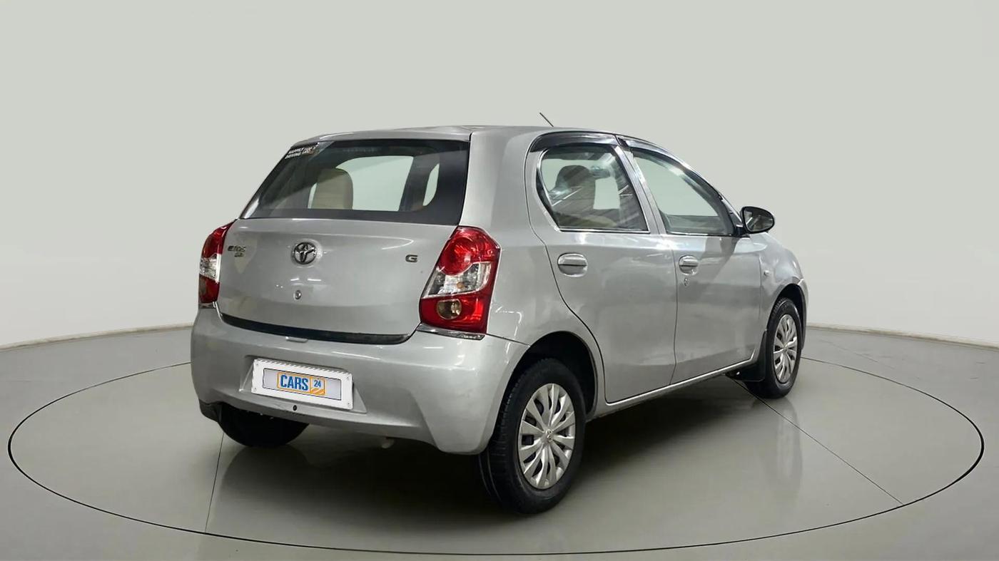 2014 Toyota Etios Liva G, Petrol, Manual, 63,701 km, Right Back Diagonal