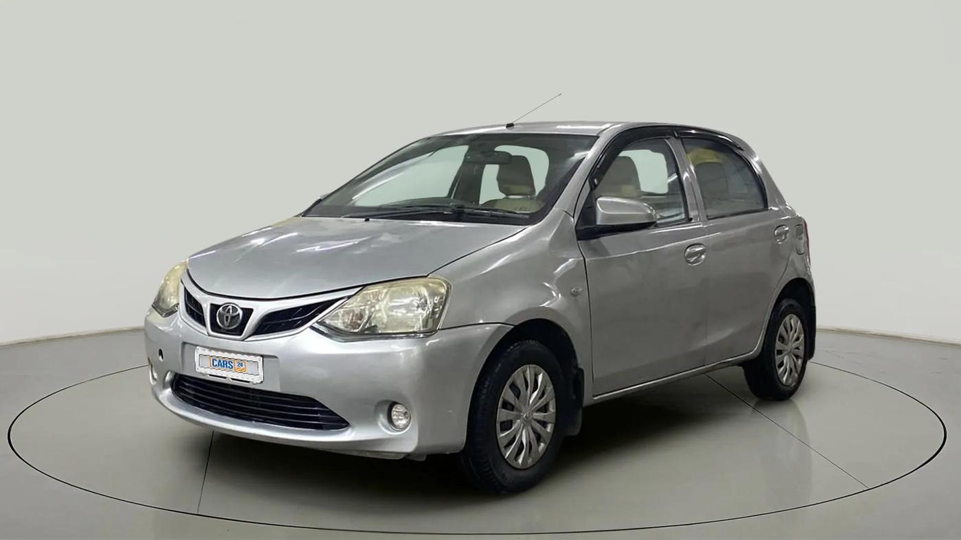 2014 Toyota Etios Liva G, Petrol, Manual, 63,701 km, Left Front Diagonal