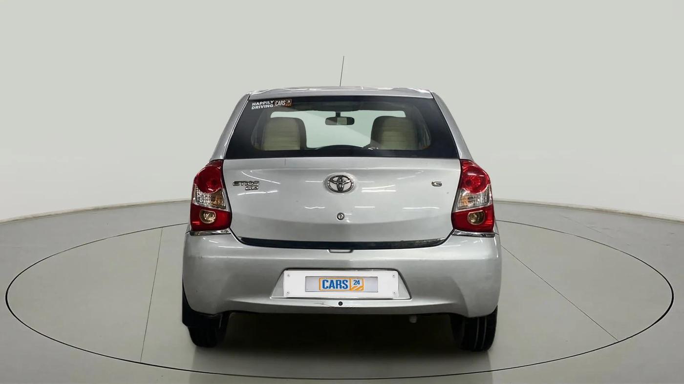 2014 Toyota Etios Liva G, Petrol, Manual, 63,701 km, Back/Rear