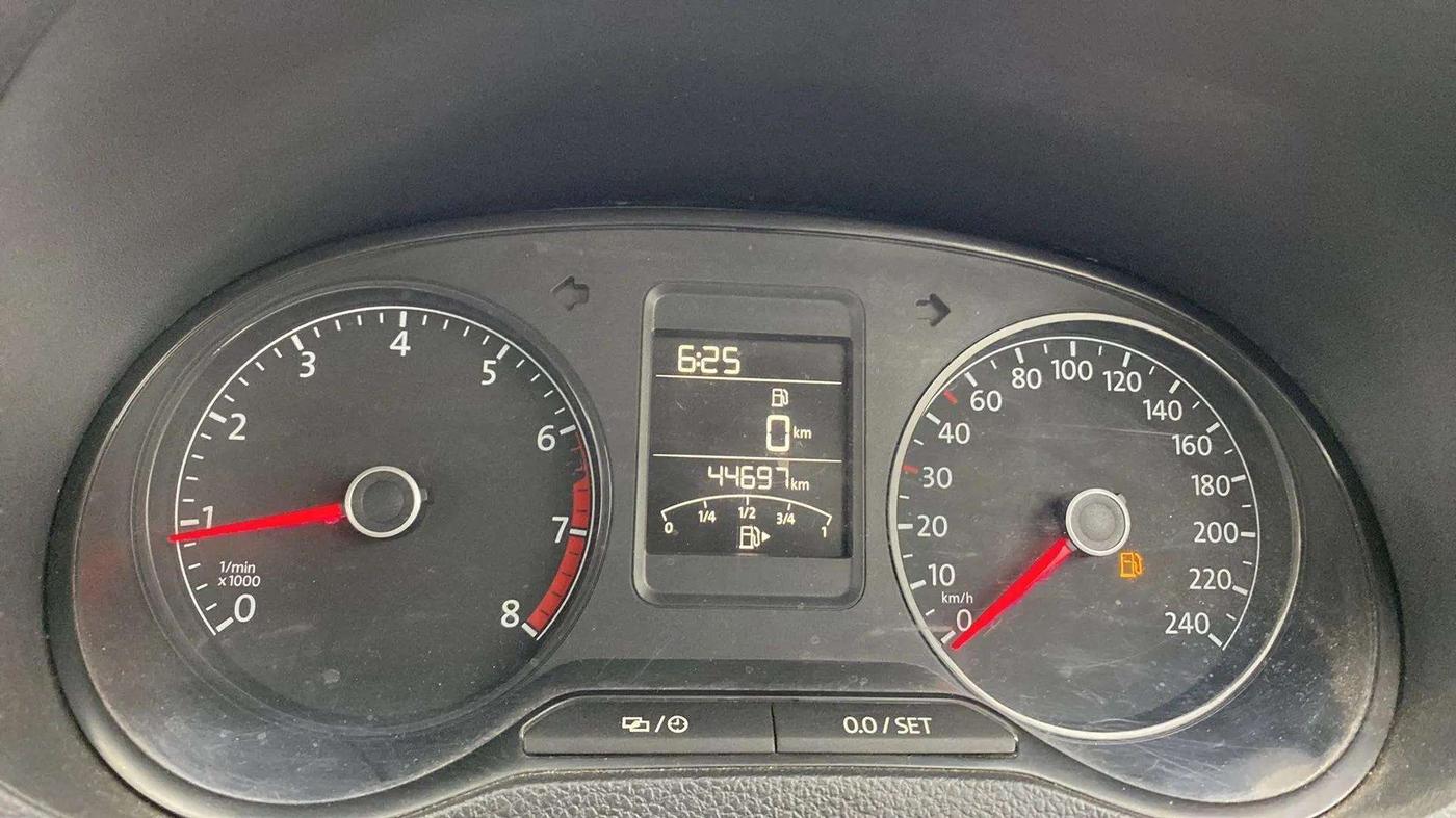 2017 Volkswagen Ameo HIGHLINE1.2L, Petrol, Manual, 44,792 km, Odometer Image