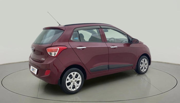 2014 Hyundai Grand i10 SPORTZ 1.2 KAPPA VTVT, Petrol, Manual, 1,07,494 km, Right Back Diagonal
