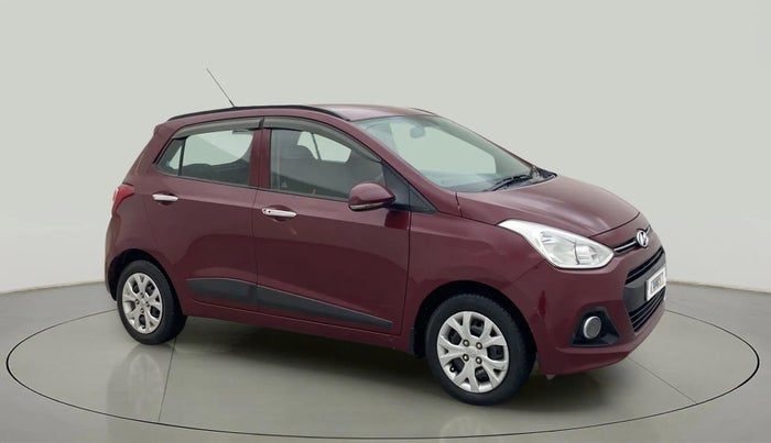 2014 Hyundai Grand i10 SPORTZ 1.2 KAPPA VTVT, Petrol, Manual, 1,07,494 km, Right Front Diagonal