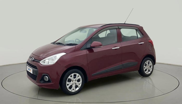 2014 Hyundai Grand i10 SPORTZ 1.2 KAPPA VTVT, Petrol, Manual, 1,07,494 km, Left Front Diagonal