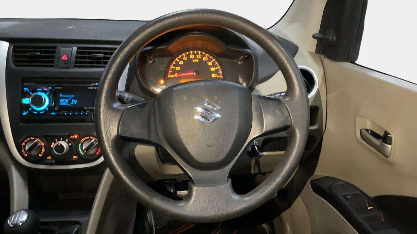 2017 Maruti Celerio VXI, Petrol, Manual, 57,280 km, Steering Wheel Close Up
