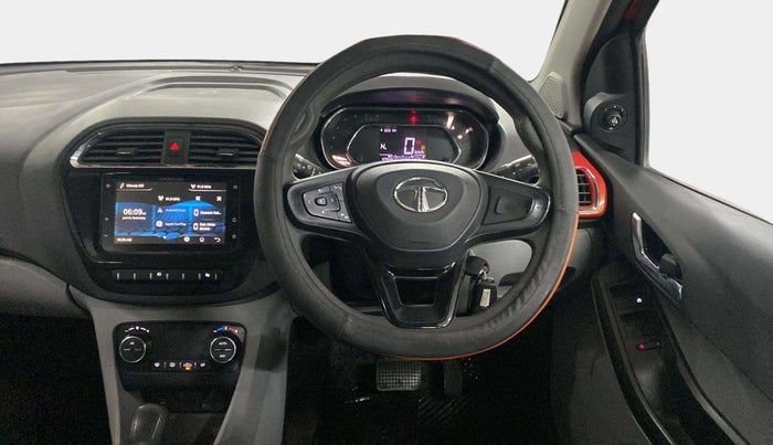 2021 Tata Tiago XZA PLUS PETROL, Petrol, Automatic, 50,920 km, Steering Wheel Close Up