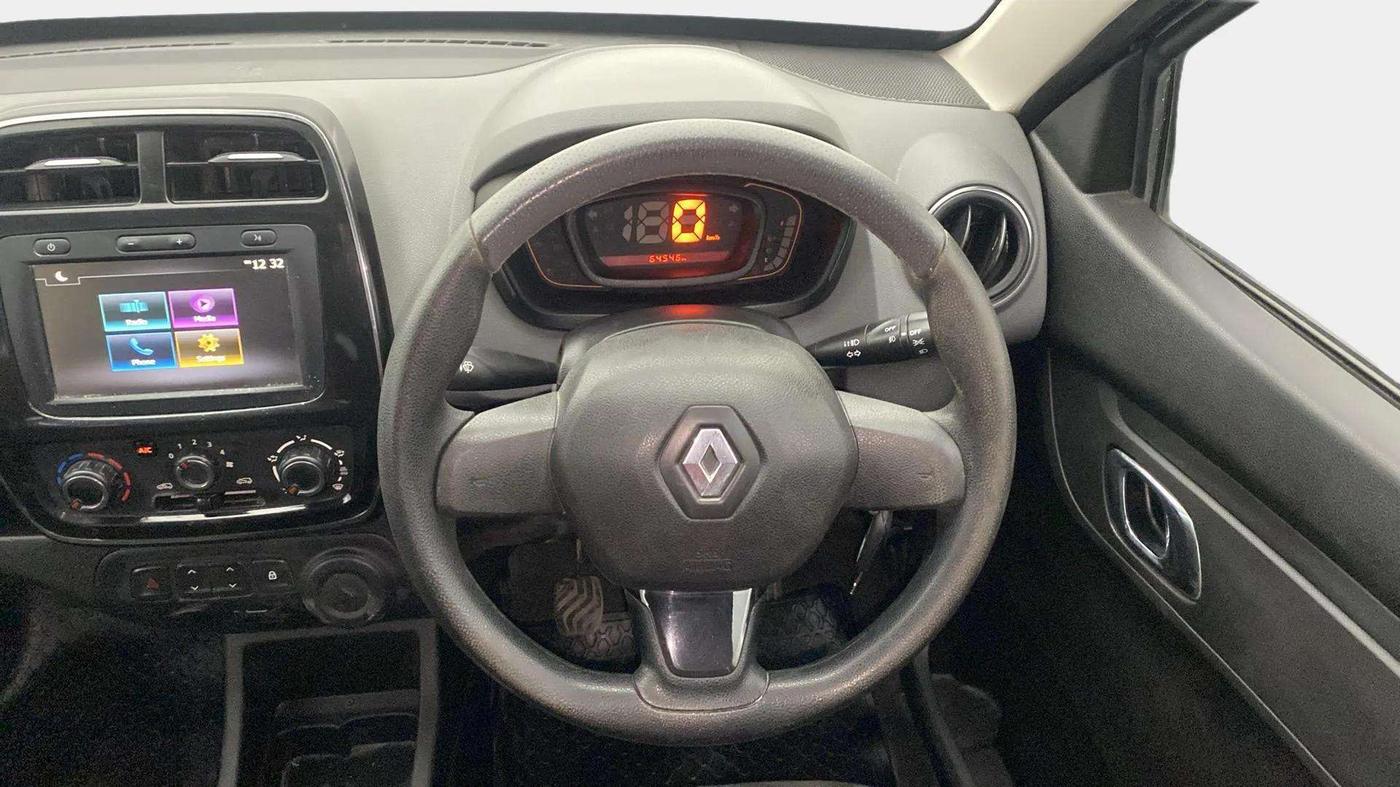 2018 Renault Kwid RXT 0.8 (O), Petrol, Manual, 64,548 km, Steering Wheel Close Up