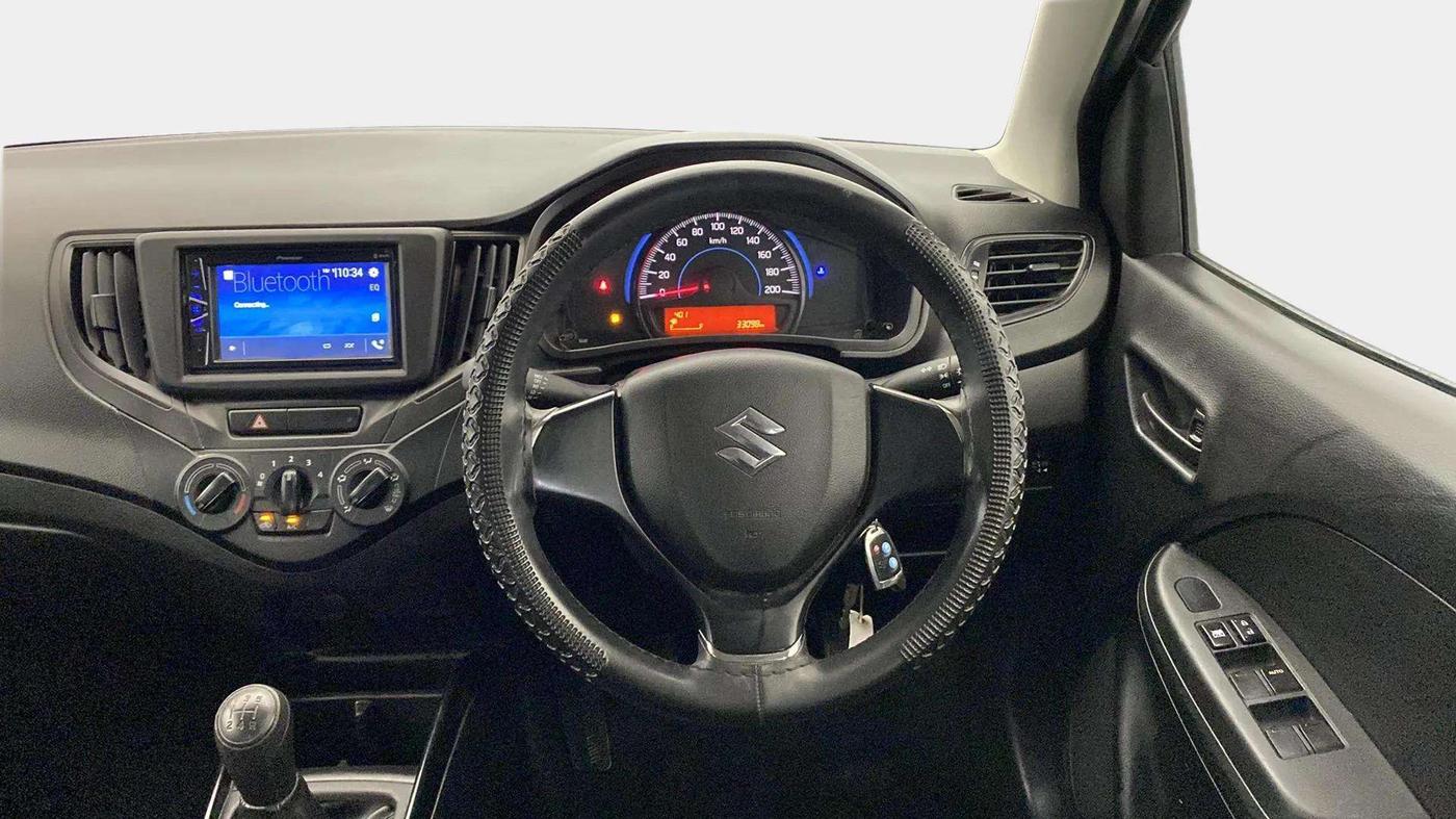 2021 Maruti Baleno SIGMA PETROL 1.2, Petrol, Manual, 33,251 km, Steering Wheel Close Up