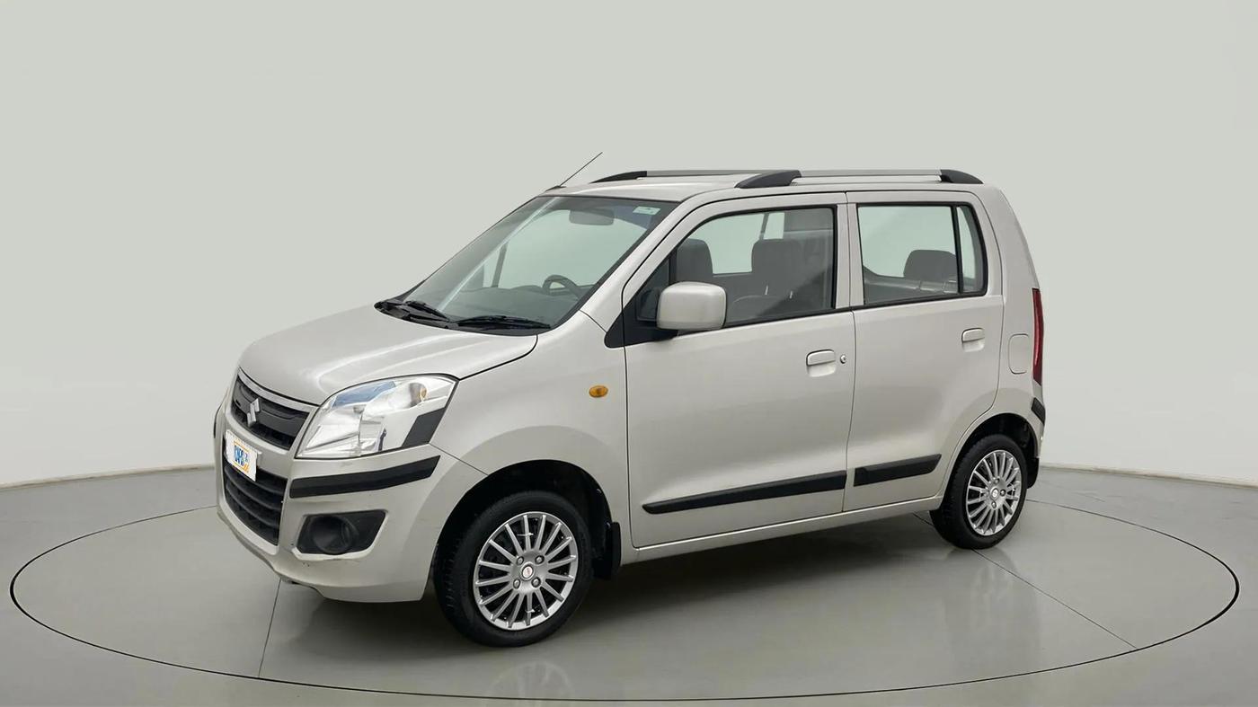 2016 Maruti Wagon R 1.0 VXI AMT, CNG, Automatic, 26,452 km, Left Front Diagonal