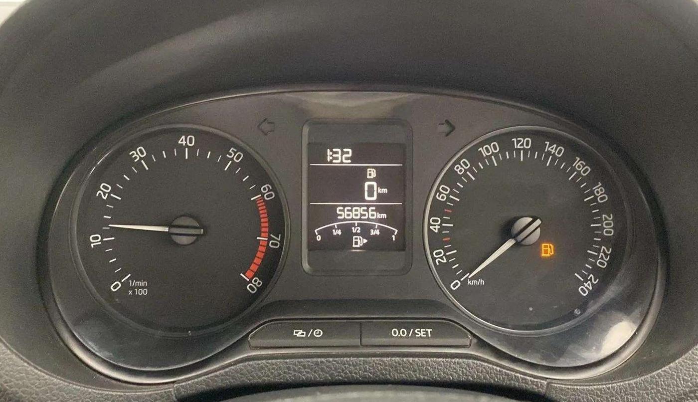 2020 Skoda Rapid 1.0 AMBITION TSI MT, Petrol, Manual, 57,010 km, Odometer Image
