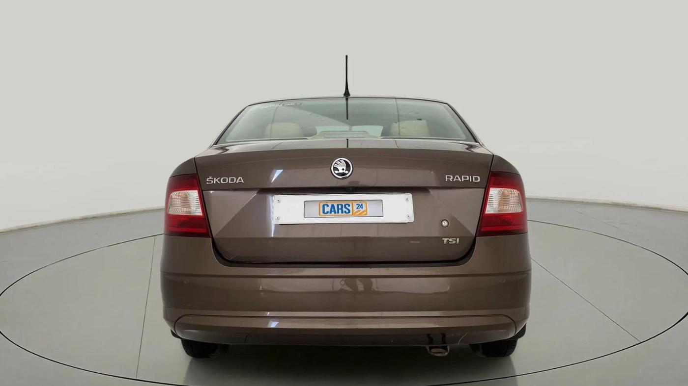2020 Skoda Rapid 1.0 AMBITION TSI MT, Petrol, Manual, 57,010 km, Back/Rear