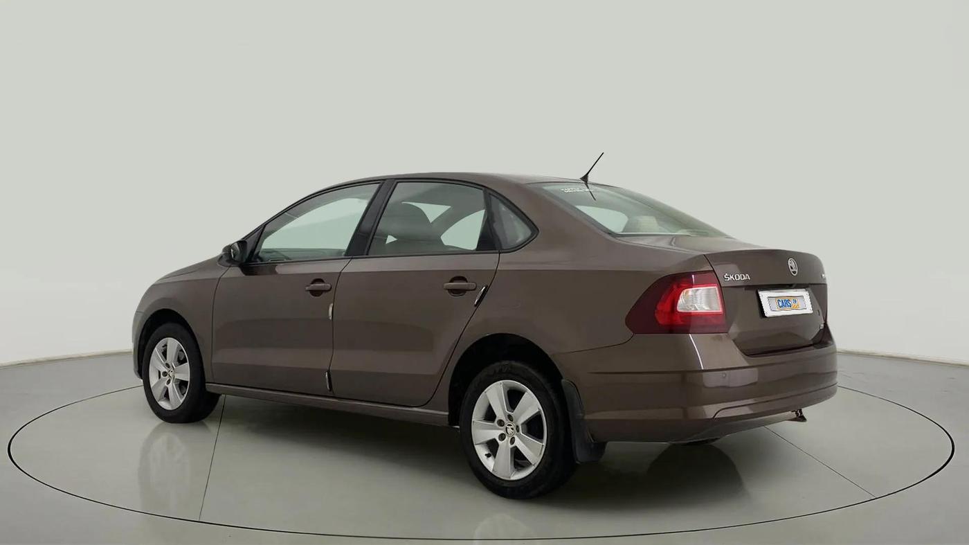 2020 Skoda Rapid 1.0 AMBITION TSI MT, Petrol, Manual, 57,010 km, Left Back Diagonal