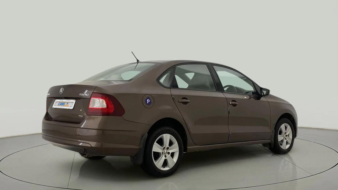 2020 Skoda Rapid 1.0 AMBITION TSI MT, Petrol, Manual, 57,010 km, Right Back Diagonal
