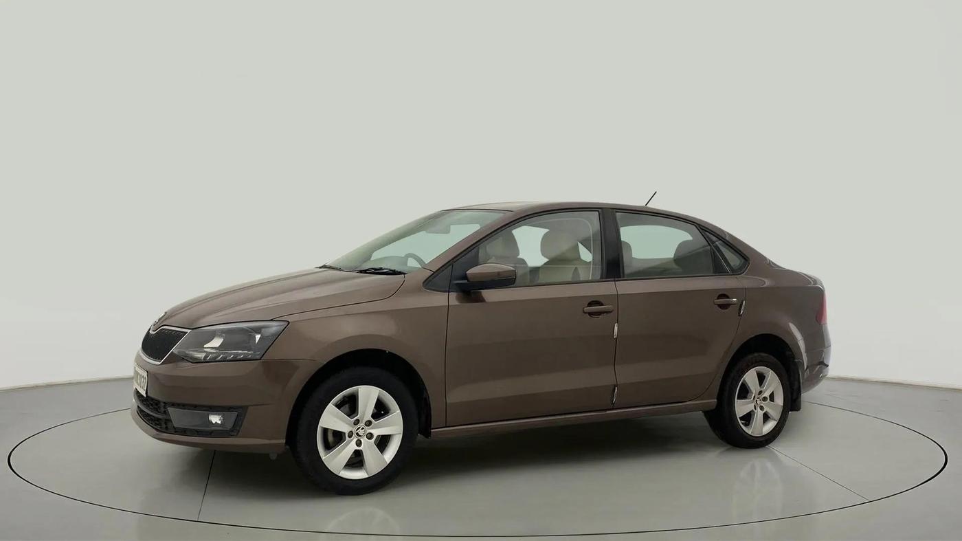 2020 Skoda Rapid 1.0 AMBITION TSI MT, Petrol, Manual, 57,010 km, Left Front Diagonal