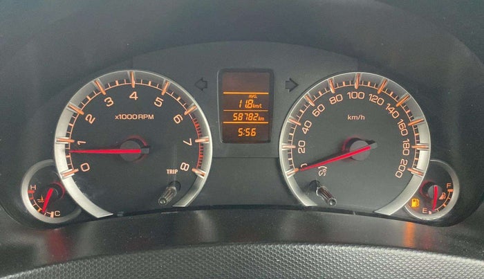 2017 Maruti Swift VXI, Petrol, Manual, 58,756 km, Odometer Image