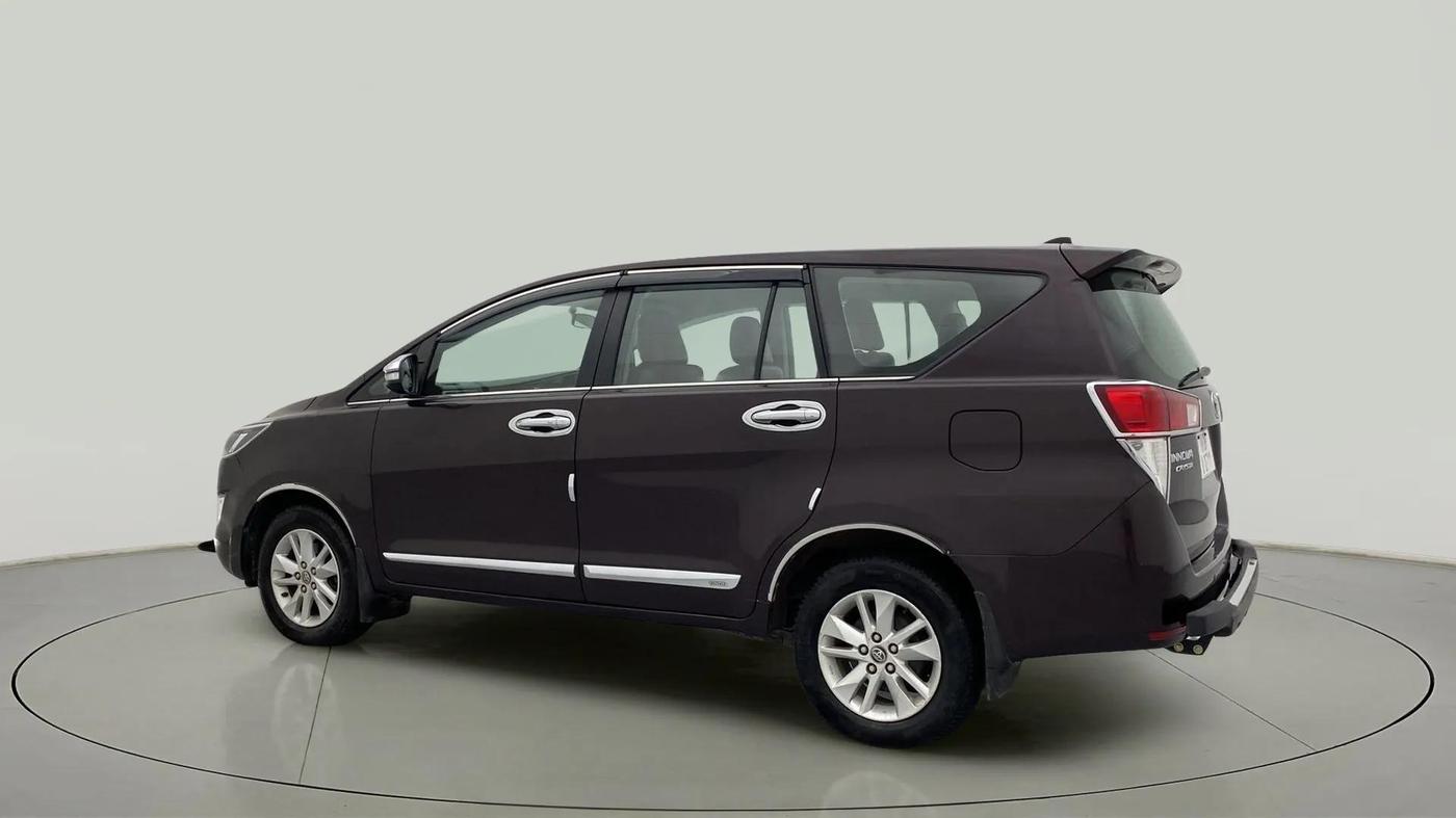 2017 Toyota Innova Crysta 2.8 ZX AT 7 STR, Diesel, Automatic, 42,037 km, Left Back Diagonal