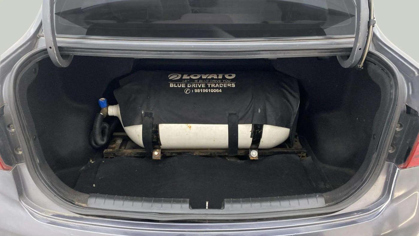 2018 Hyundai Xcent E+, CNG, Manual, 69,546 km, Boot Open Zoomed View