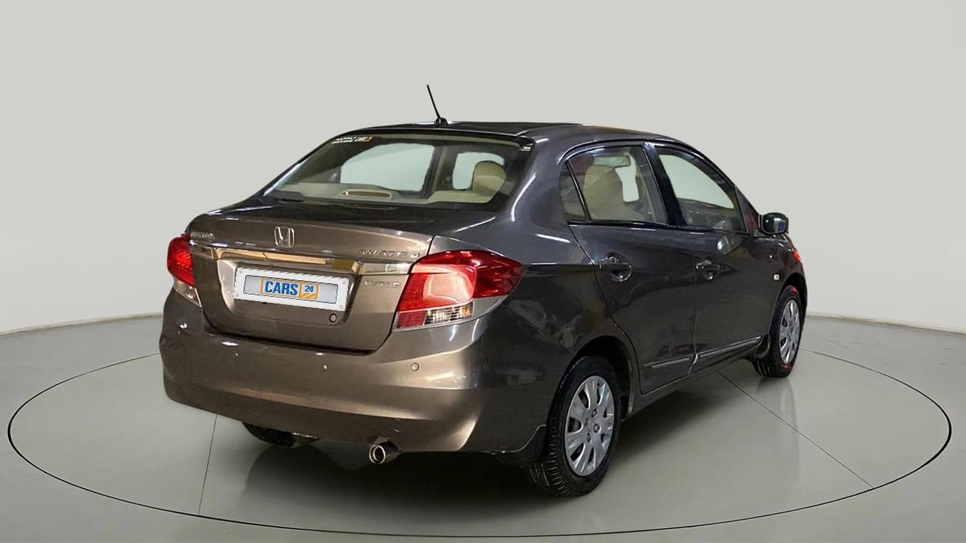 2014 Honda Amaze 1.2L I-VTEC S, Petrol, Manual, 72,444 km, Right Back Diagonal