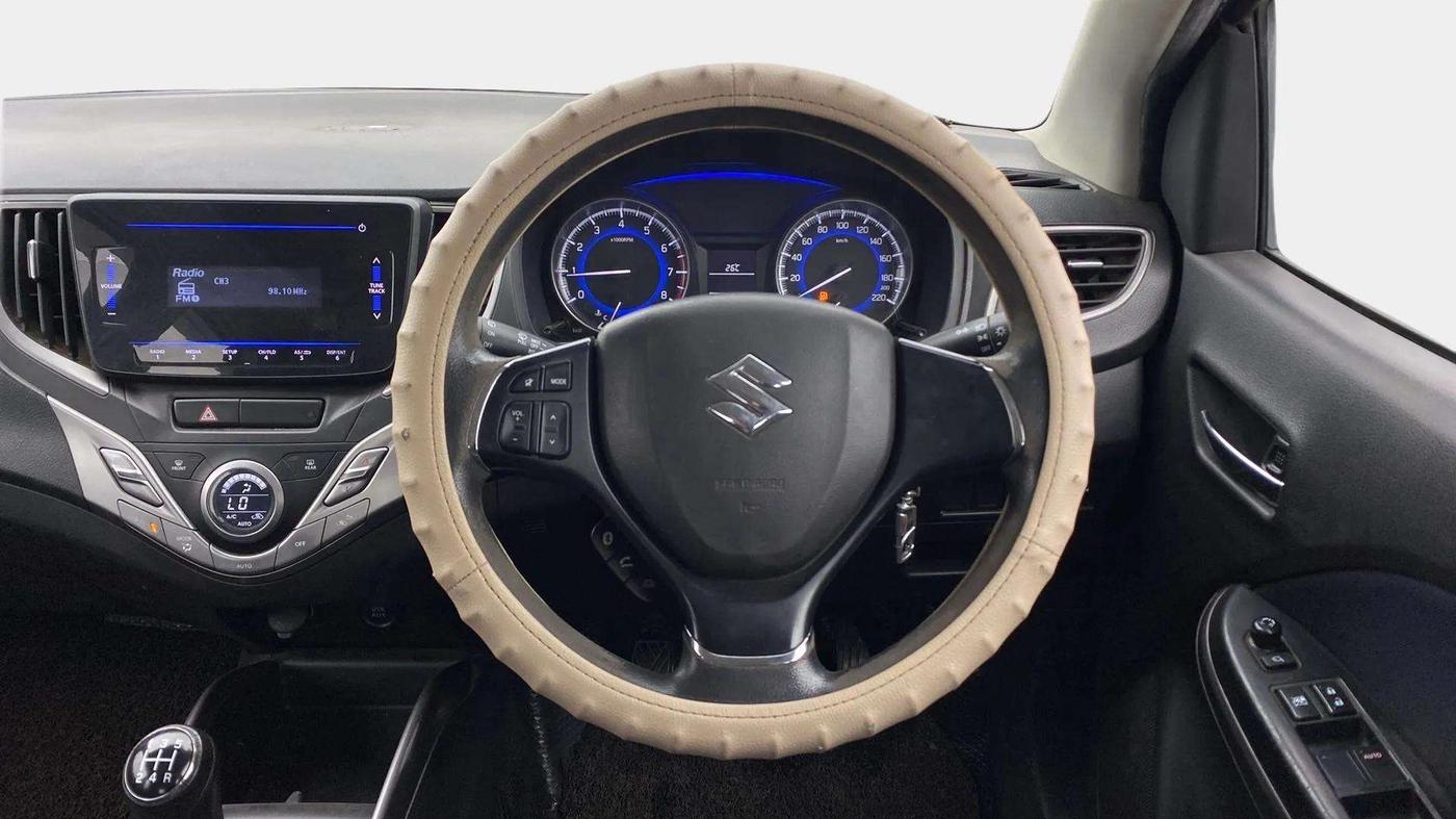 2019 Maruti Baleno DELTA PETROL 1.2, Petrol, Manual, 92,016 km, Steering Wheel Close Up