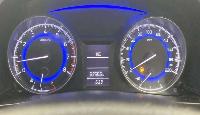 2016 Maruti Baleno DELTA PETROL 1.2, Petrol, Manual, 53,560 km, Odometer Image