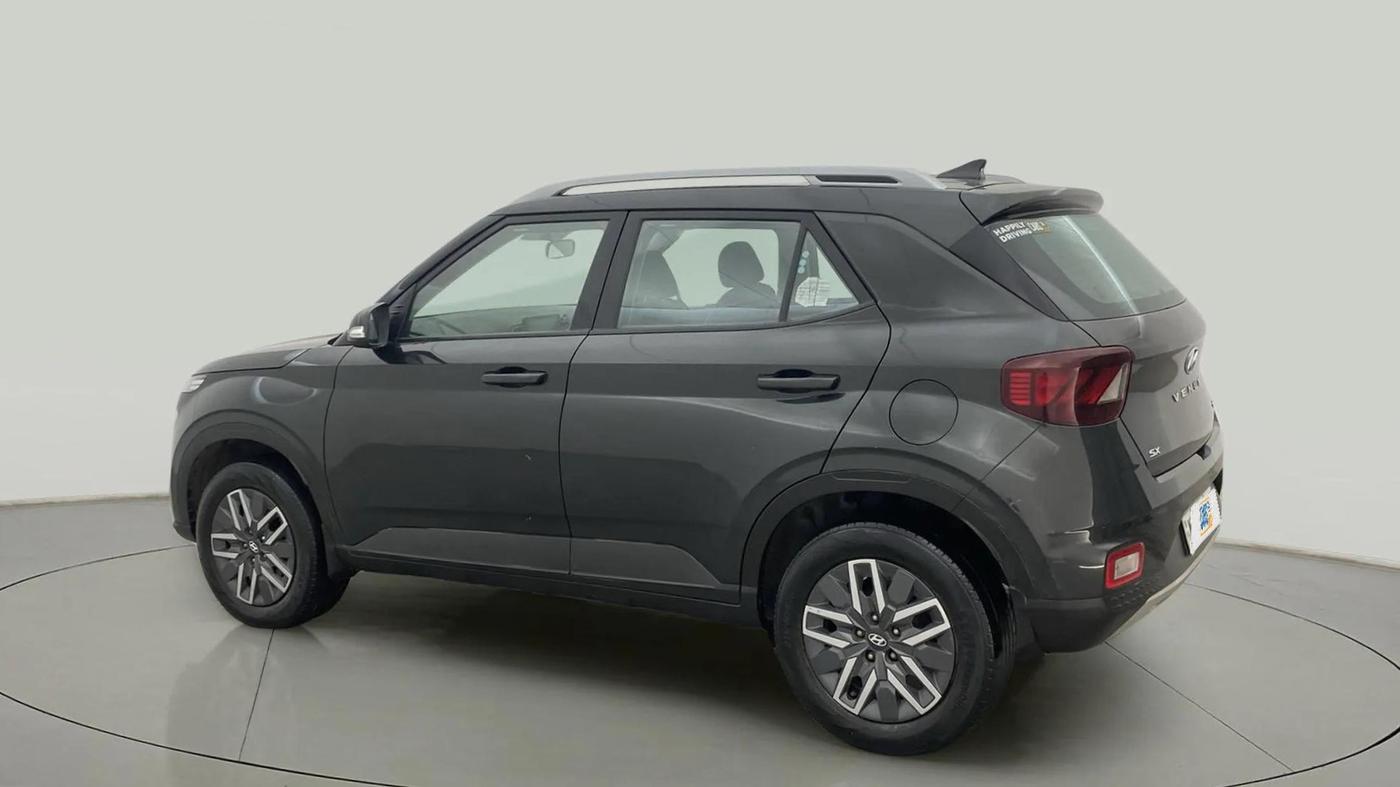 2021 Hyundai VENUE SX 1.0 TURBO IMT, Petrol, Manual, 76,954 km, Left Back Diagonal