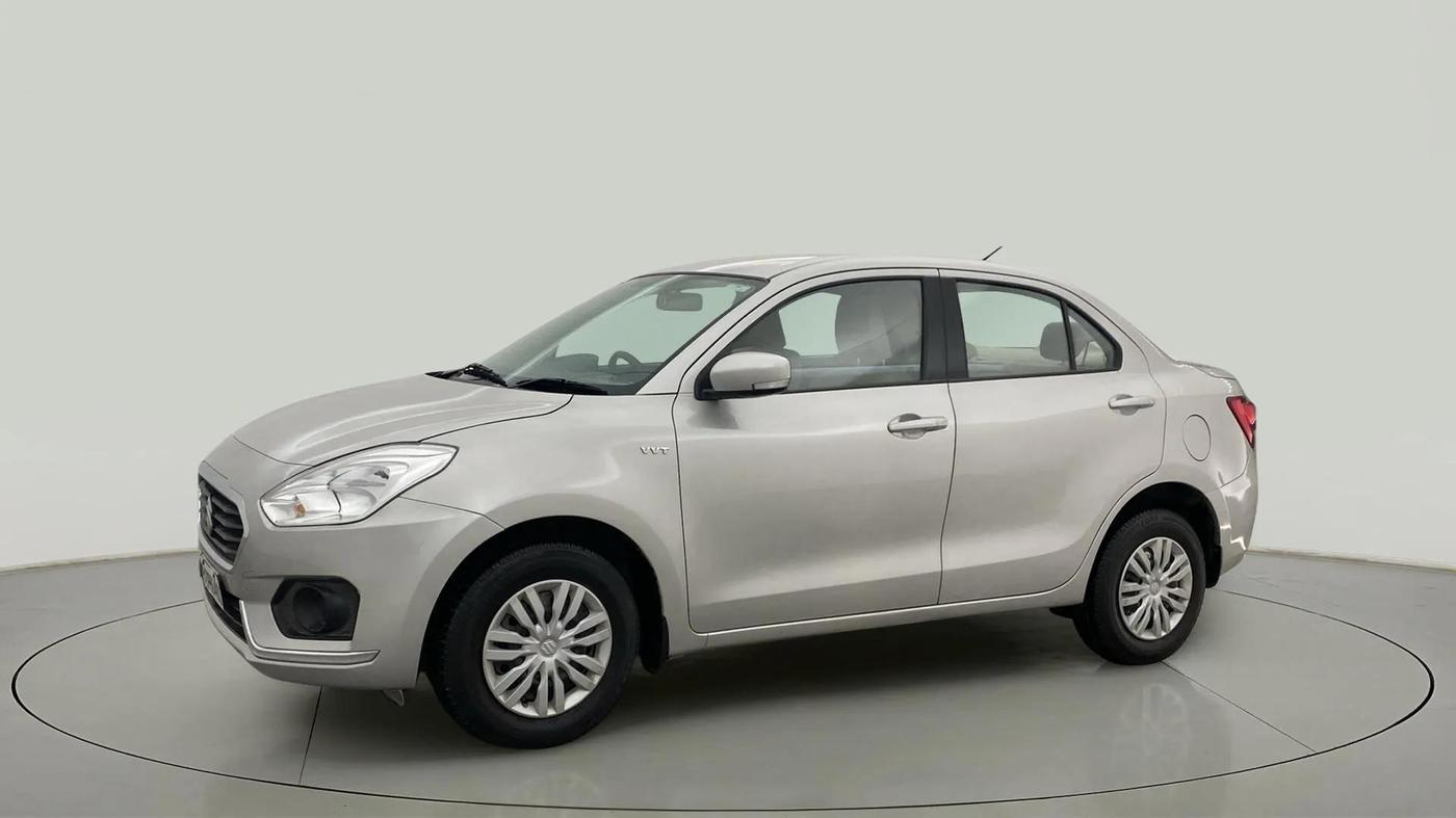 2017 Maruti Dzire VXI AMT, Petrol, Automatic, 41,685 km, Left Front Diagonal