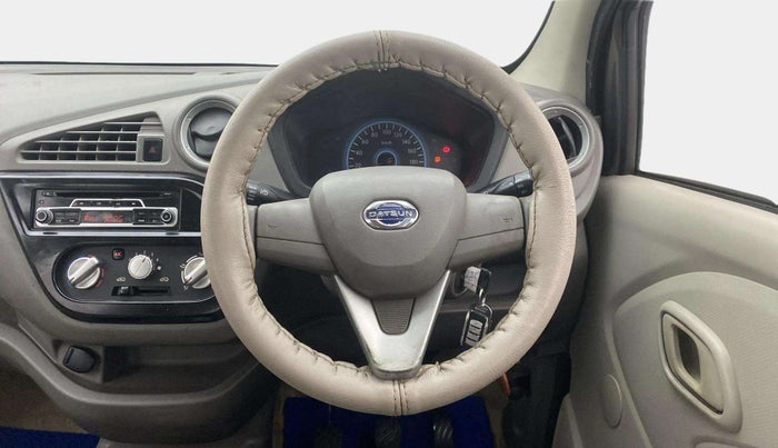 2017 Datsun Redi Go T (O), Petrol, Manual, 55,537 km, Steering Wheel Close Up