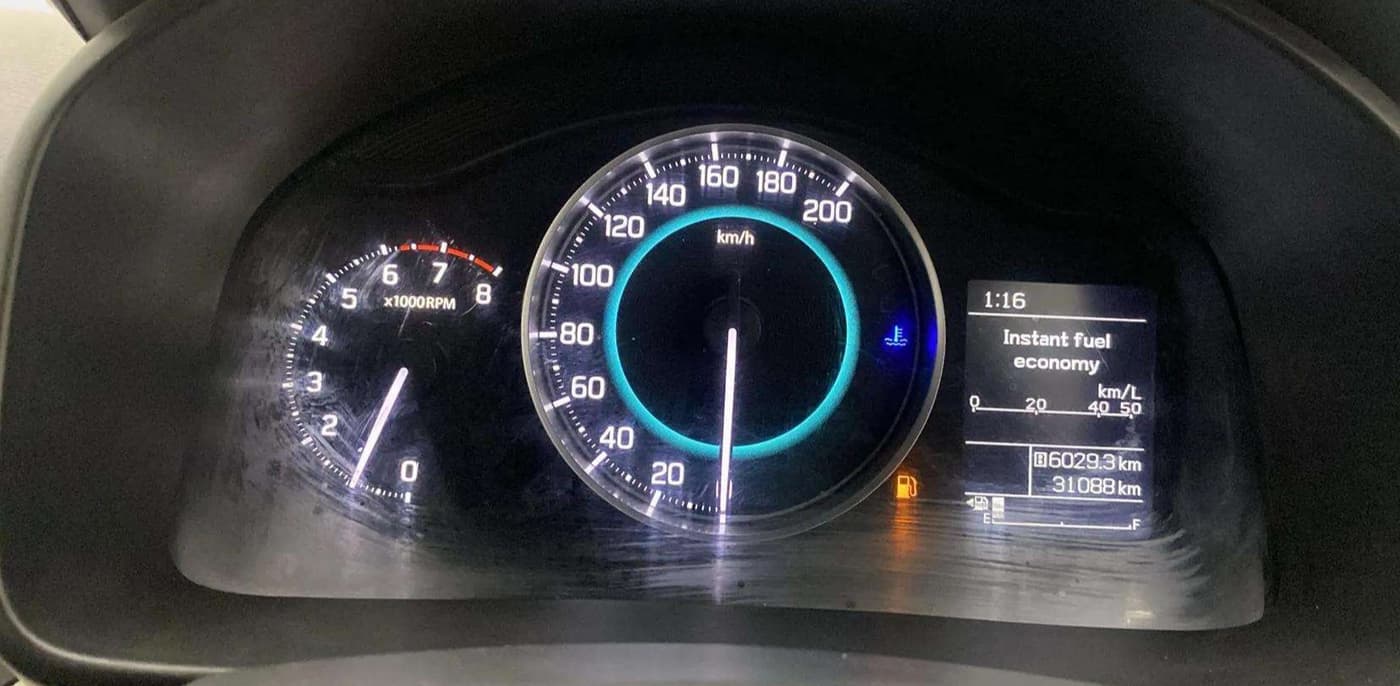 2020 Maruti IGNIS ZETA 1.2 DUAL TONE, Petrol, Manual, 31,145 km, Odometer Image