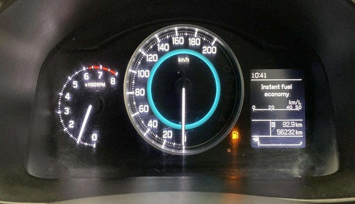 2019 Maruti IGNIS DELTA 1.2, Petrol, Manual, 56,219 km, Odometer Image