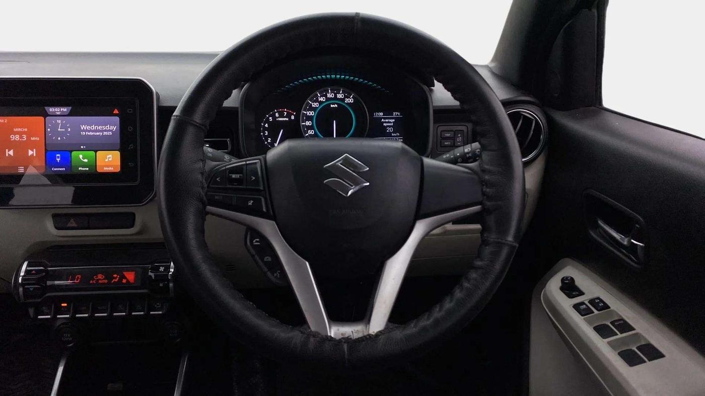 2021 Maruti IGNIS ALPHA 1.2, Petrol, Manual, 66,587 km, Steering Wheel Close Up