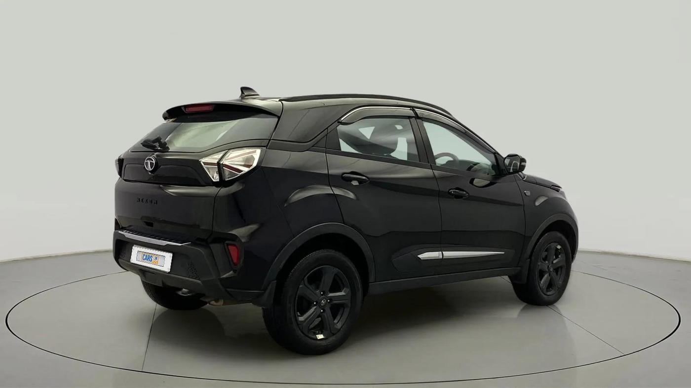 2023 Tata NEXON XZ PLUS LUX SUNROOF DARK PETROL, Petrol, Manual, 19,984 km, Right Back Diagonal