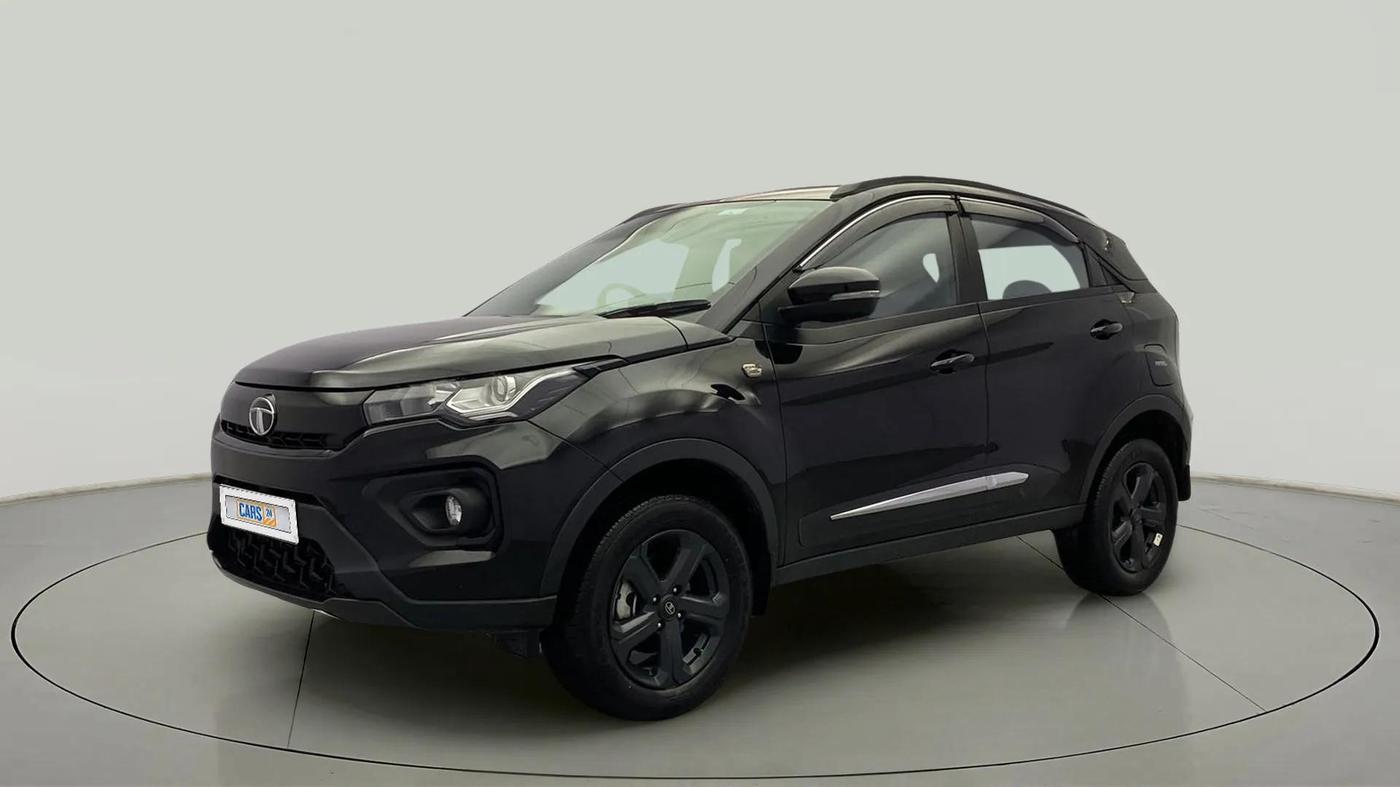 2023 Tata NEXON XZ PLUS LUX SUNROOF DARK PETROL, Petrol, Manual, 19,984 km, Left Front Diagonal