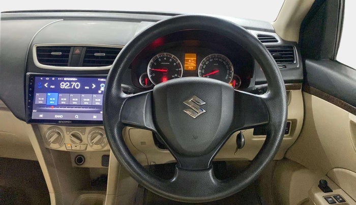 2015 Maruti Swift Dzire VXI, Petrol, Manual, 77,489 km, Steering Wheel Close Up