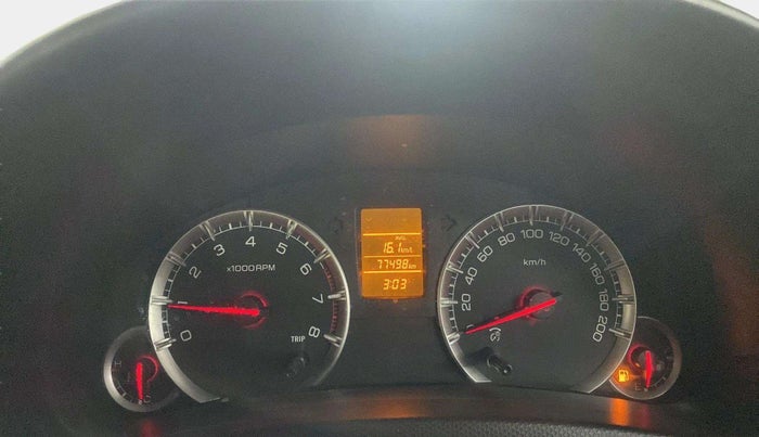 2015 Maruti Swift Dzire VXI, Petrol, Manual, 77,489 km, Odometer Image