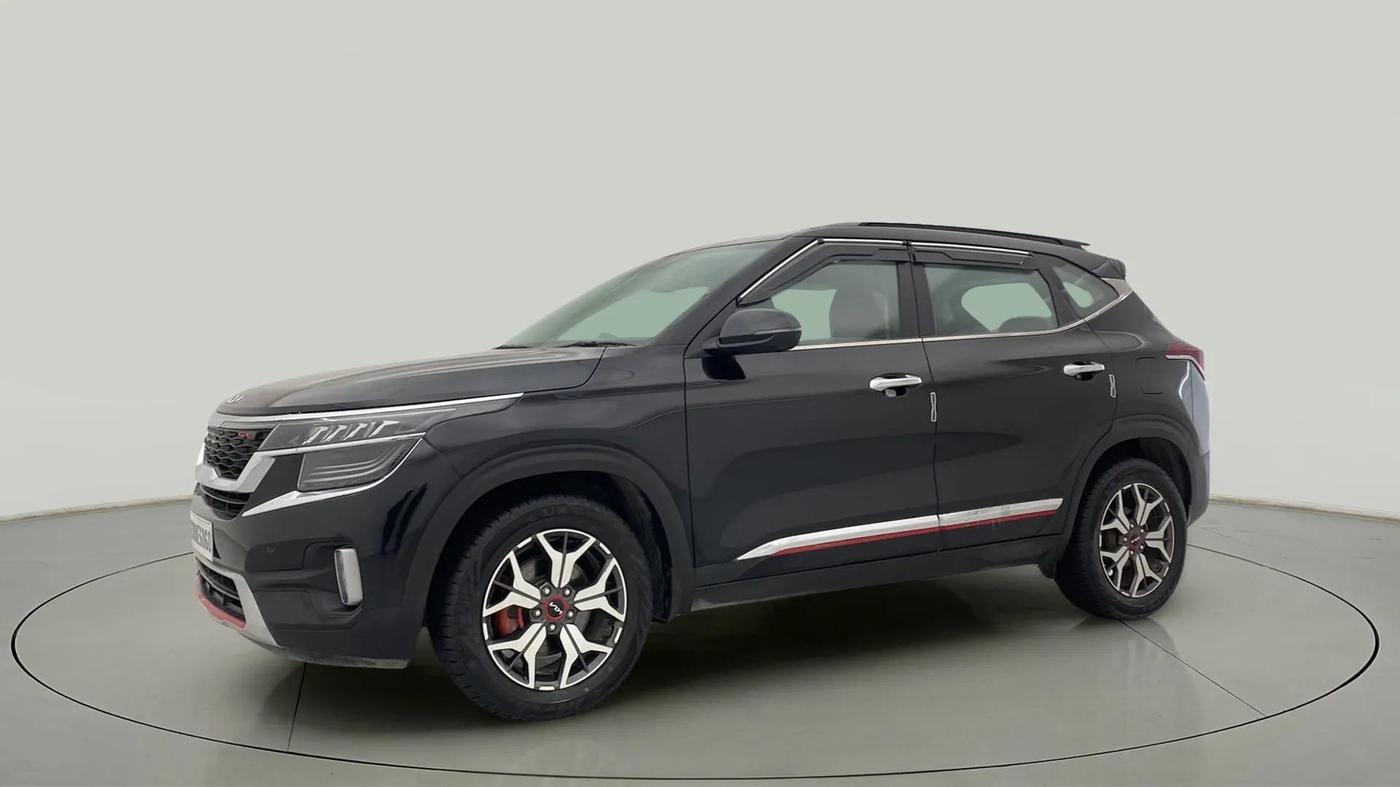 2022 KIA SELTOS GTX PLUS 1.4 PETROL, Petrol, Manual, 21,276 km, Left Front Diagonal
