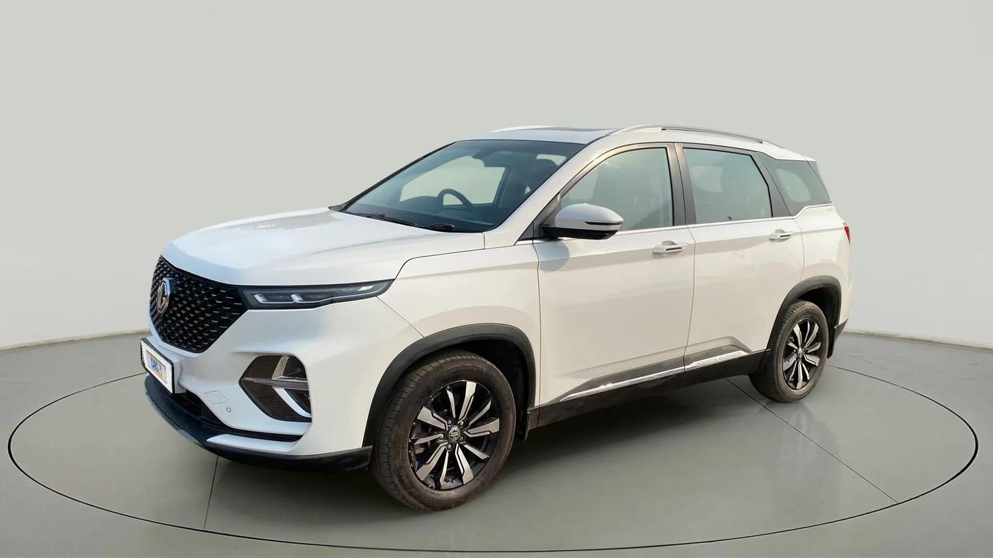 2020 MG HECTOR PLUS SHARP 1.5 PETROL TURBO CVT 6-STR, Petrol, Automatic, 59,533 km, Left Front Diagonal