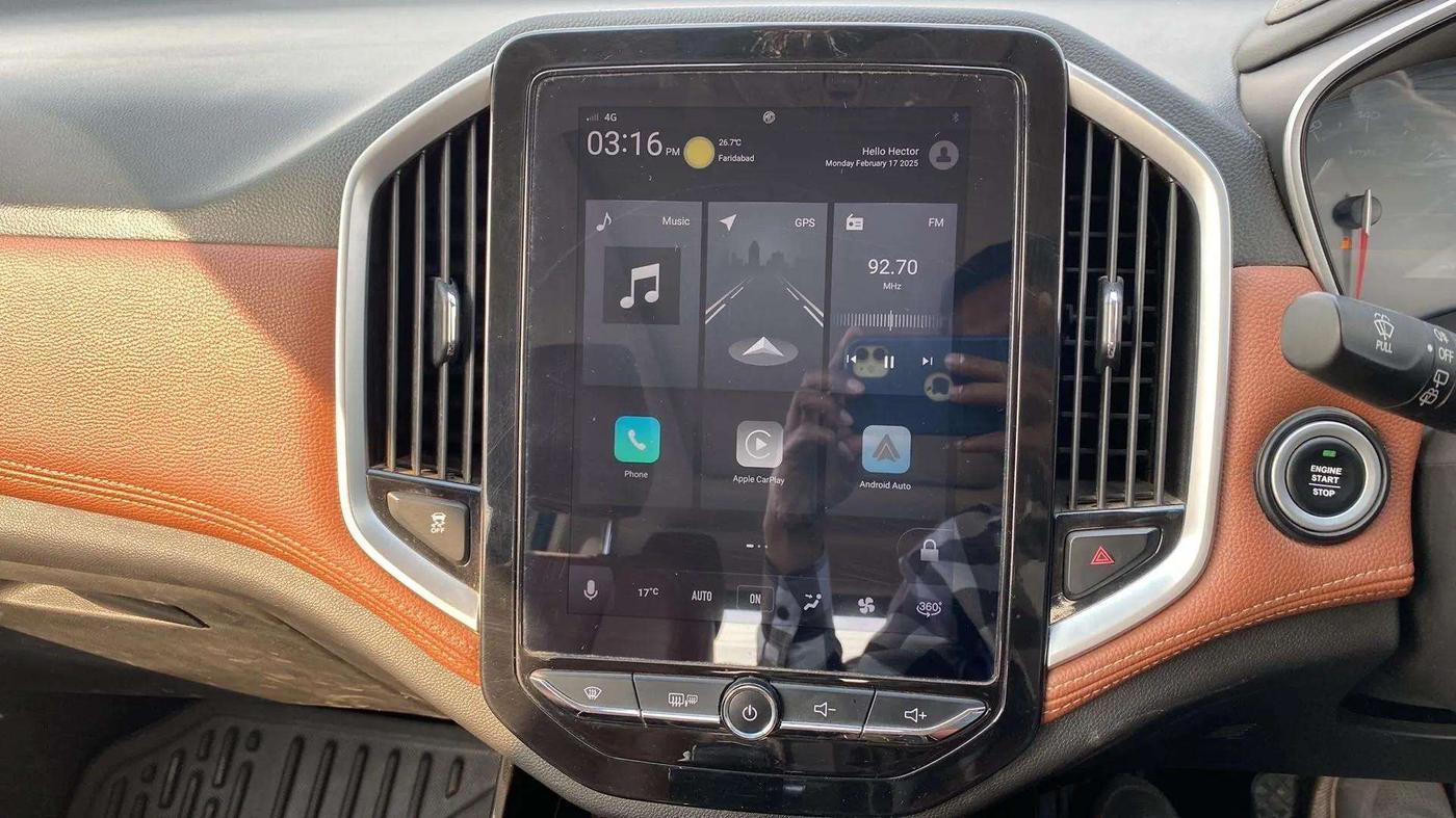2020 MG HECTOR PLUS SHARP 1.5 PETROL TURBO CVT 6-STR, Petrol, Automatic, 59,533 km, Air Conditioner