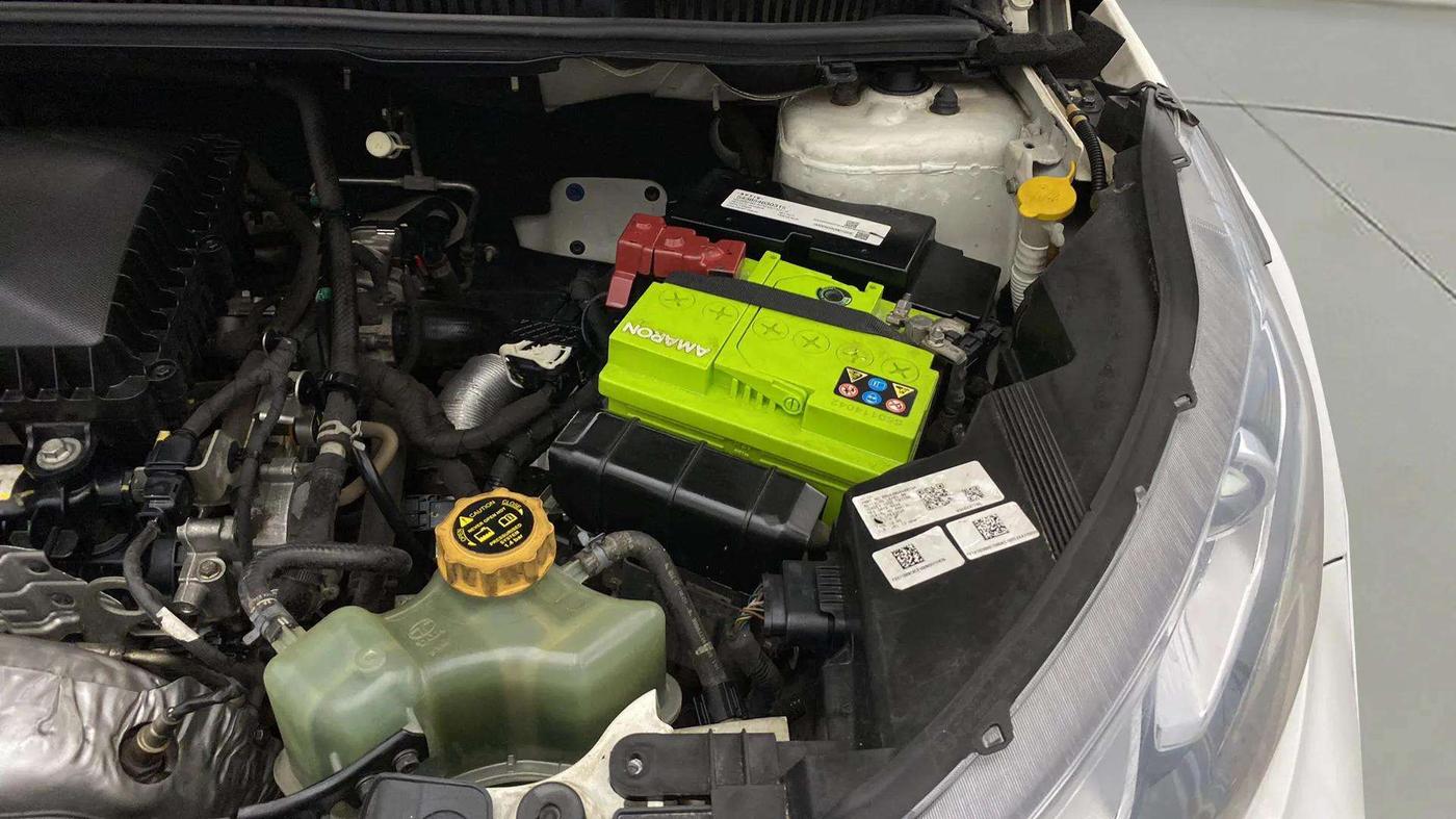 2020 Tata NEXON XZA PLUS PETROL, Petrol, Automatic, 67,625 km, Engine View - Left